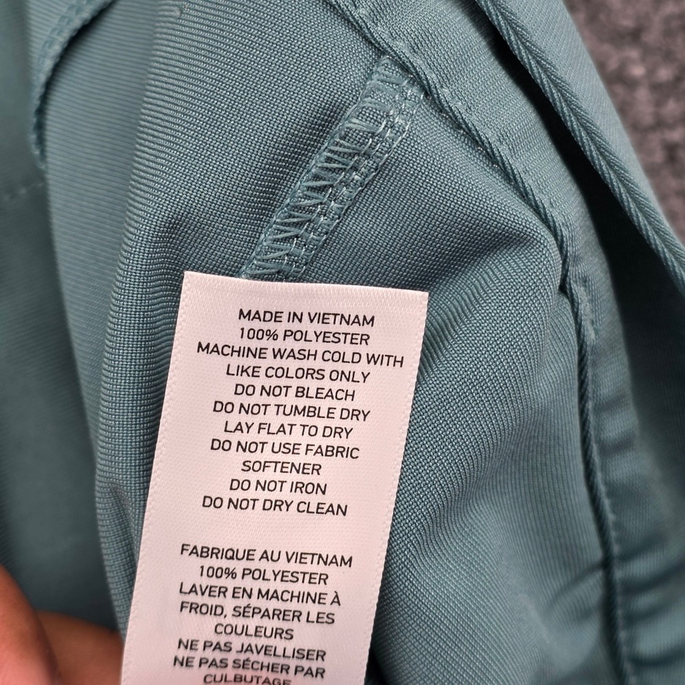 Rhone Commuter Shorts Mens 40 Slate Blue Green Technical Stretch Performance - Picture 8 of 8